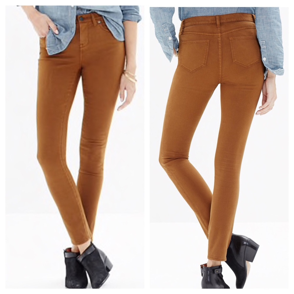 Madewell High rise skinny jeans